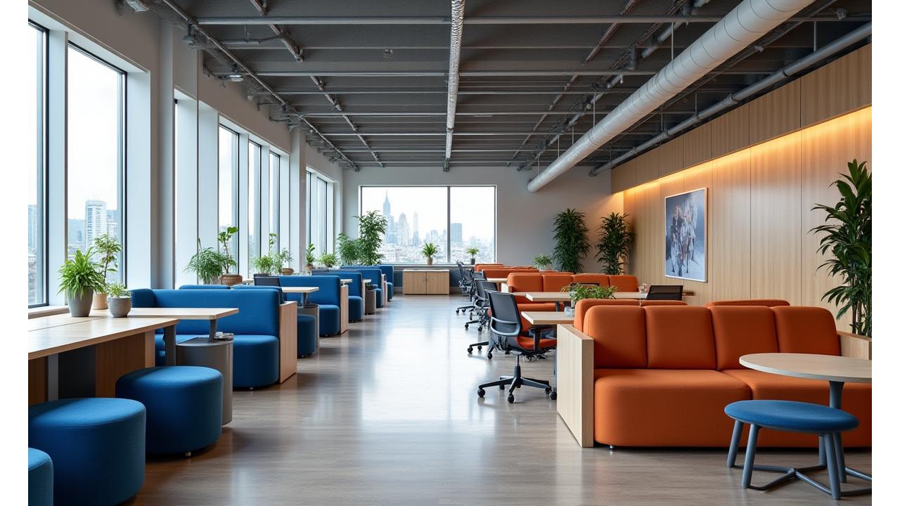 Optimalisert åpent kontorlandskap for økt produktivitet